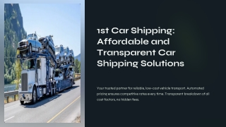 affordable car shipping services