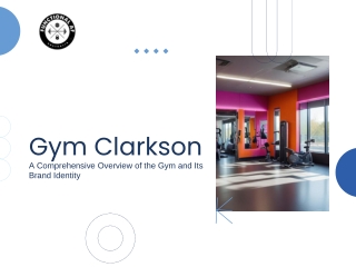 Gym Clarkson is a modern fitness facility located in Clarkson. It offers a wide array of fitness services, including sta