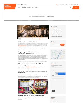 Sell Electrical Equipment Provided by Double-D-Circuitbreakers