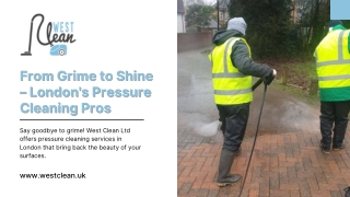 Say Goodbye to Grime on Walls, Paths, and Fences