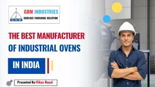 The Best Manufacturer Of Industrial Ovens in India