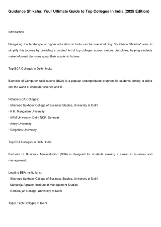 Guidance_Shiksha_Top_Colleges_India_2025