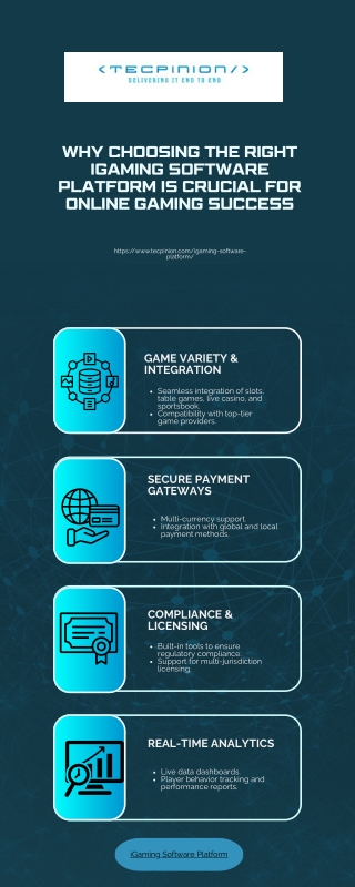 Key Features of a Successful iGaming Software Platform