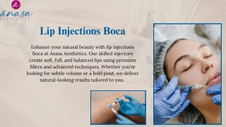 Lip Injections Boca