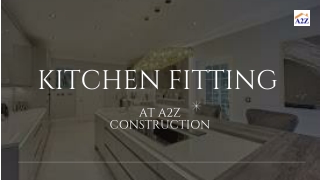 Kitchen Fitting & Installation Services