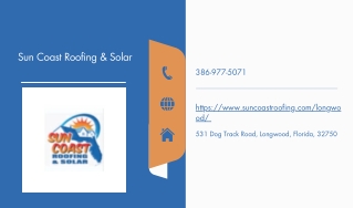 Sun Coast Roofing & Solar