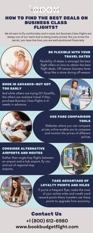 How to Find the Best Deals on Business Class  Flights