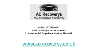 A.C Recoverys
