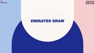 Emirates Draw PPT 57