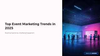 Top Event Marketing Trends in 2025
