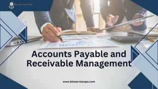Efficient Receivables and Payables Services at BlueArrow CPAs