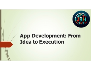 CrossPlatform App Development Presentation