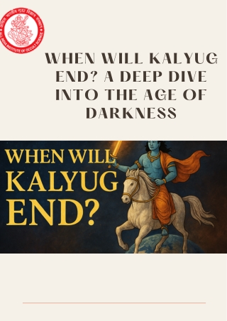 When Will Kalyug End? Signs, Myths & Timeline