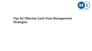 Tips for Effective Cash Flow Management Strategies