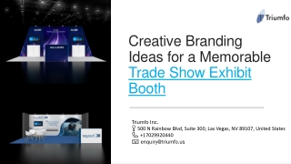 Unique Branding Ideas to Make Your Exhibit Booth Pop