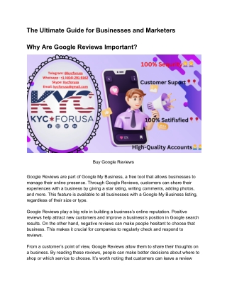 BuyReviewz - Buy Reviews Online, 5-Star Positive Ratings