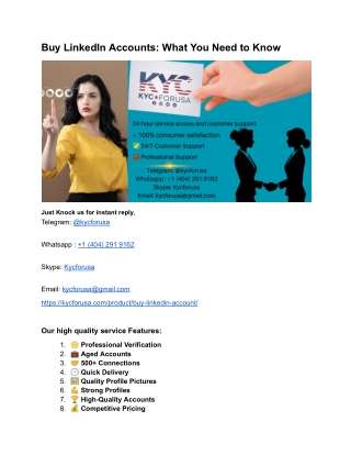 5.1 Best Places to Buy LinkedIn Accounts