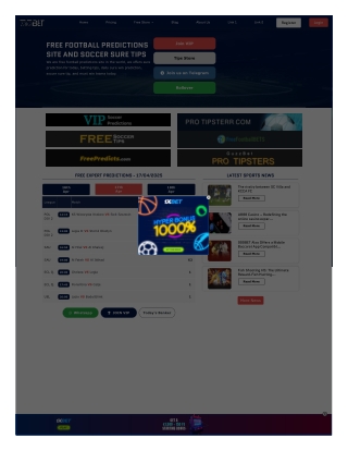 Free football predictions site - Best pick of the day Sure tips