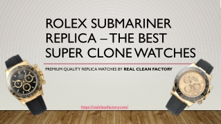 Rolex Submariner Super Clone