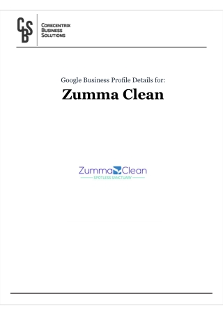 Commercial cleaning services | Zumma Clean