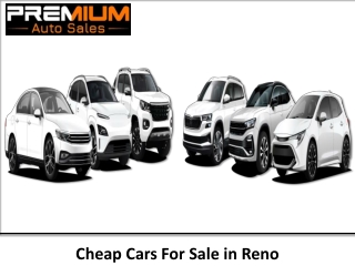 Cheap Cars For Sale in Reno-Premium Auto Sales