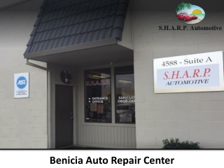 Benicia Auto Repair Center-Sharp Automotive