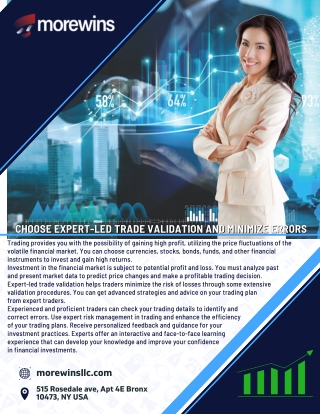 Choose Expert-Led Trade Validation and Minimize Errors