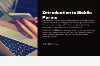 Grow Smarter with Mobile Farms | Control Your Farm from Your Phone