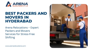 Best Packers and Movers in Hyderabad