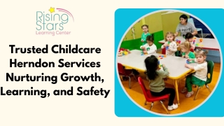 Discover Trusted, Loving Care at Childcare Herndon Today!