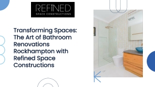 Stunning Bathroom Renovations Rockhampton Experts