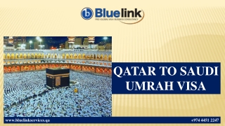 QATAR TO SAUDI UMRAH VISA