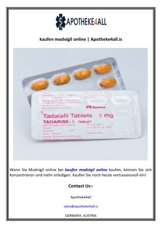 kaufen modvigil online  Apotheke4all.is
