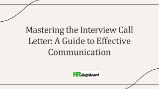 interview call message