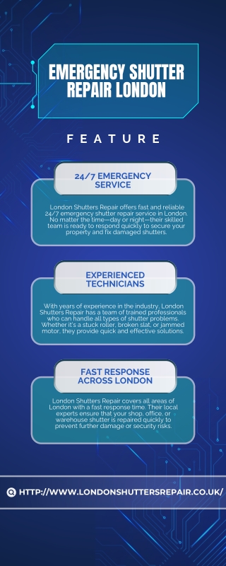 Emergency Shutter Repair London