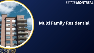 Multi Family Residential