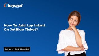 How To Add Lap Infant On JetBlue Ticket?