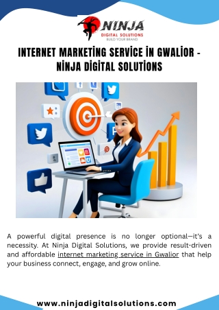 Internet Marketing Service in Gwalior – Ninja Digital Solutions