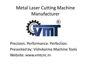 Top Metal Laser Cutting Machine Manufacturer | VMT