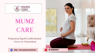 Pregnancy Yoga & Garbh Sanskar Classes in Ahmedabad   | MumzCare