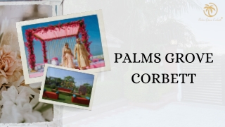 Destination wedding planner in Jim Corbett | Palms Grove Corbett