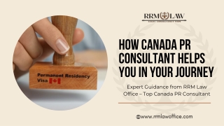 Top Canada PR Consultant – RRM Law Office