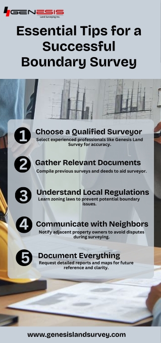 Essential Tips for a Successful Boundary Survey