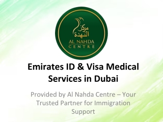 AlNahdaCentre_Medical_center_in_Dubai.pptx