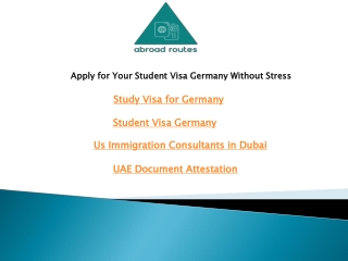 Apply for Your Student Visa Germany Without Stress
