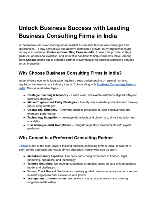 Business Consulting Firms in India (1)