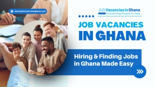 Recruitment Companies In Ghana – Job Vacancies in Ghana