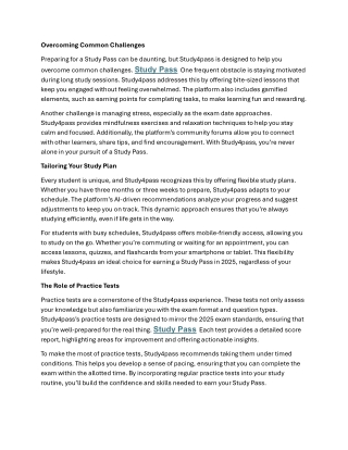 Boost Your Confidence with Study Pass for Tough Subjects