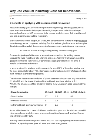vacuum-glass.com-Why Use Vacuum Insulating Glass for Renovations