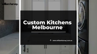 Custom Kitchens Melbourne
